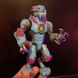 MrBeast Lab Mutators Blue Panther Action Figure 6” Moose Toys 2024 VGUC